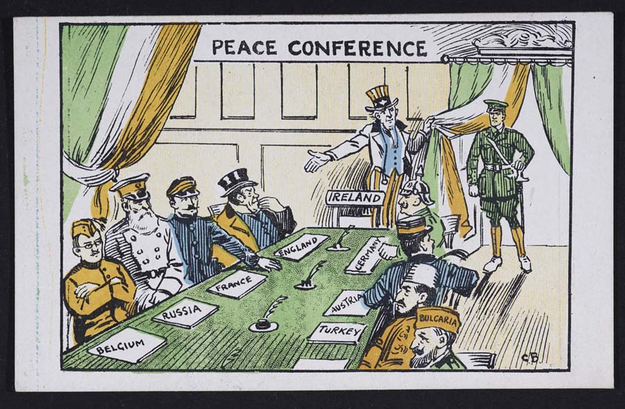 Ireland and the Versailles Peace Conference » Dáil100 | Houses of the  Oireachtas